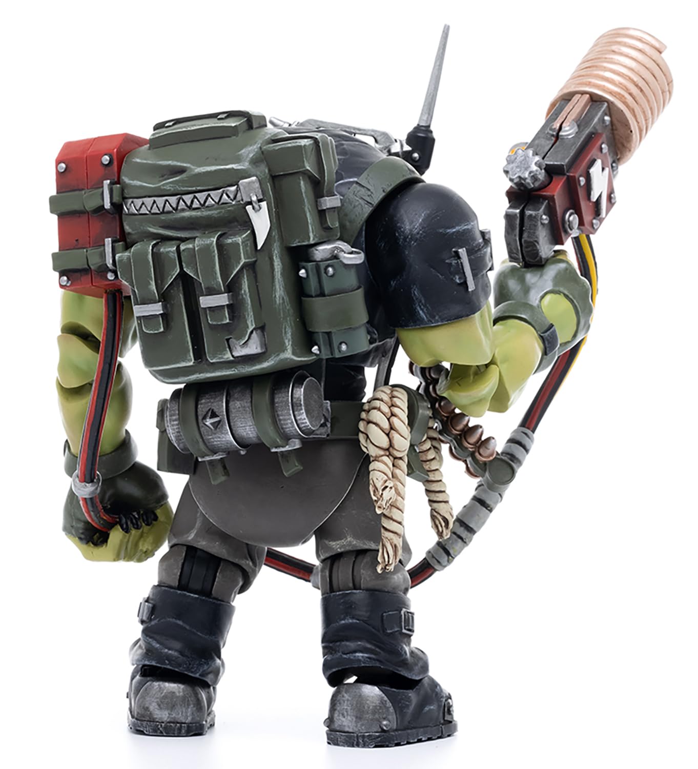 Joytoy Warhammer 40K 1/18 Action Figures, Ork Kommandos Comms Boy Wagzuk Perfect For Collectors & Decor, Ideal Gift For Birthday