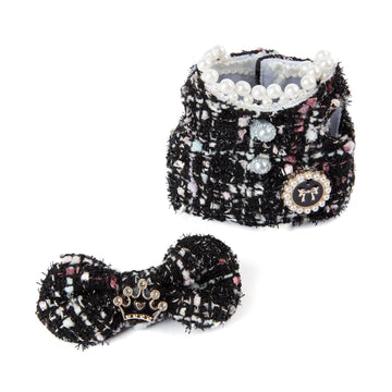 enhanced Doll Clothes - elegant Chic Style Set for 17cm Dolls Doll Outfit for Display Collectors Gift - Cute Miniature Fashion Accessories - Black Crown (Clothes Only)