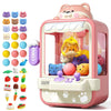 Jovow Claw Machine for Kids, Mini Vending Machine, Electronic Game with 35 Toys, Small, Plastic, Model 33104