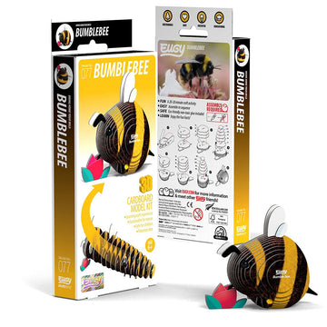 Eugy Bumblebee 3D Puzzle, 24 Piece Eco-Friendly Educational Toy Puzzles For Boys, Girls & Kids Ages 6+