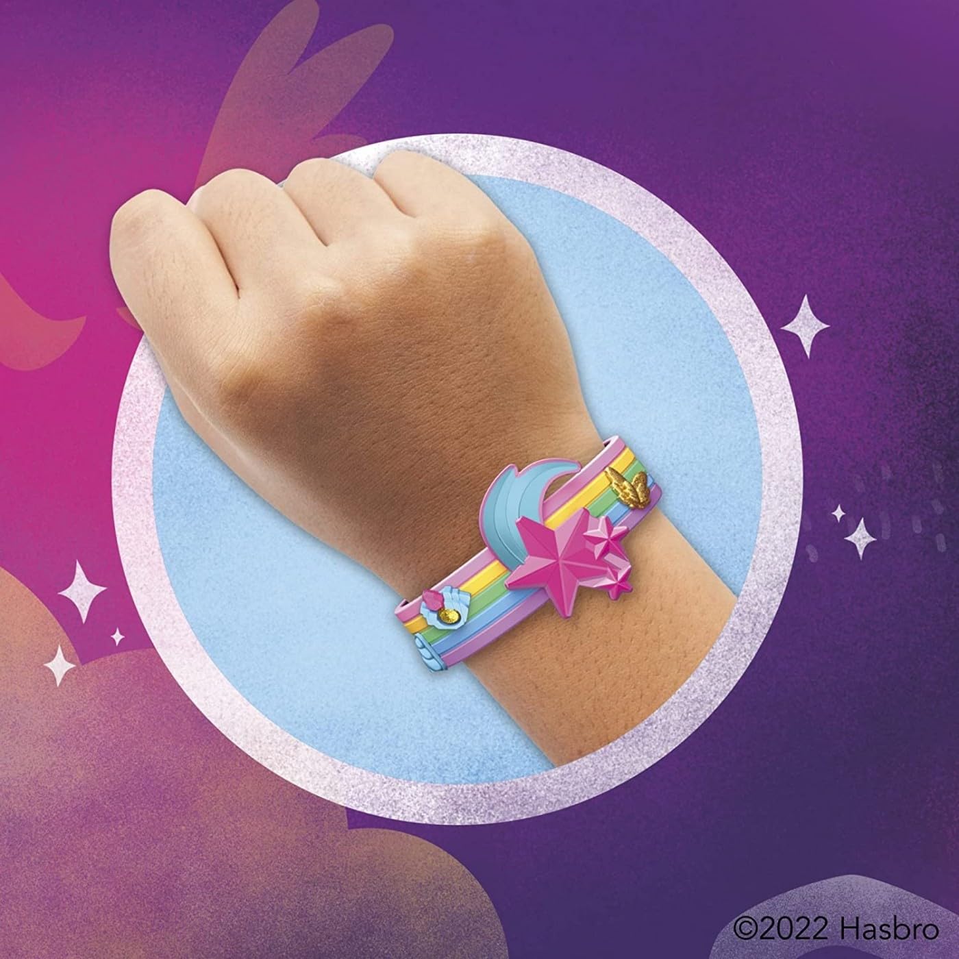 My Little Pony: A New Generation Movie Crystal Adventure Alicorn Sunny Starscout - 3-Inch Alicorn-Style Toy Surprise Accessories Bracelet