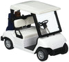 KinsFun Die Cast Metal Golf Cart Toy Car - White, 4½" Pullback Action, Durable Plastic
