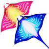 Mint'S Colorful Life 2 Pack Devil Fish Kite For Kids Adults,Easy To Fly Delta Kite Single Line Large, Kite Handle Include (Blue&