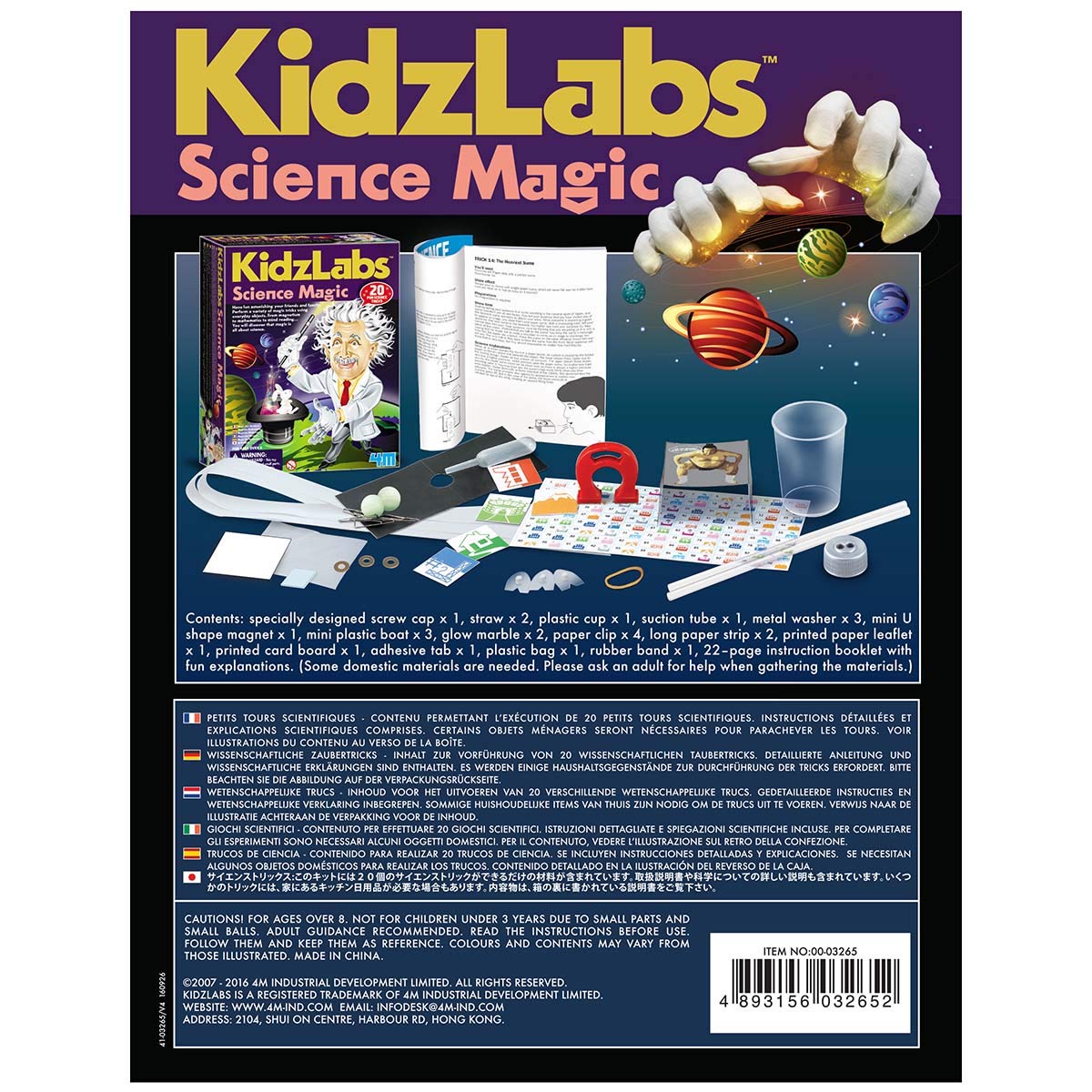 4M Science Magic Kit, Multicolor