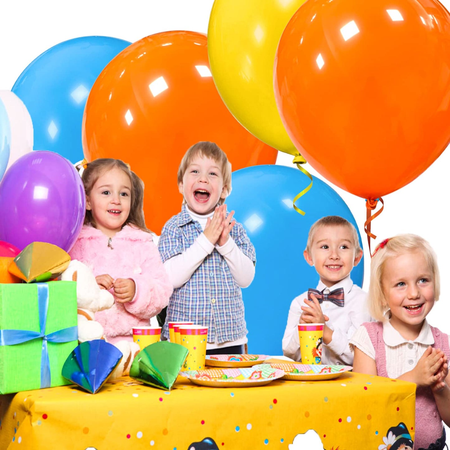 18 Inch Orange Balloons 12 Pack Large Latex Party Balloons Round Helium Balloon For Halloween Birthday Party Anniversary Festiva