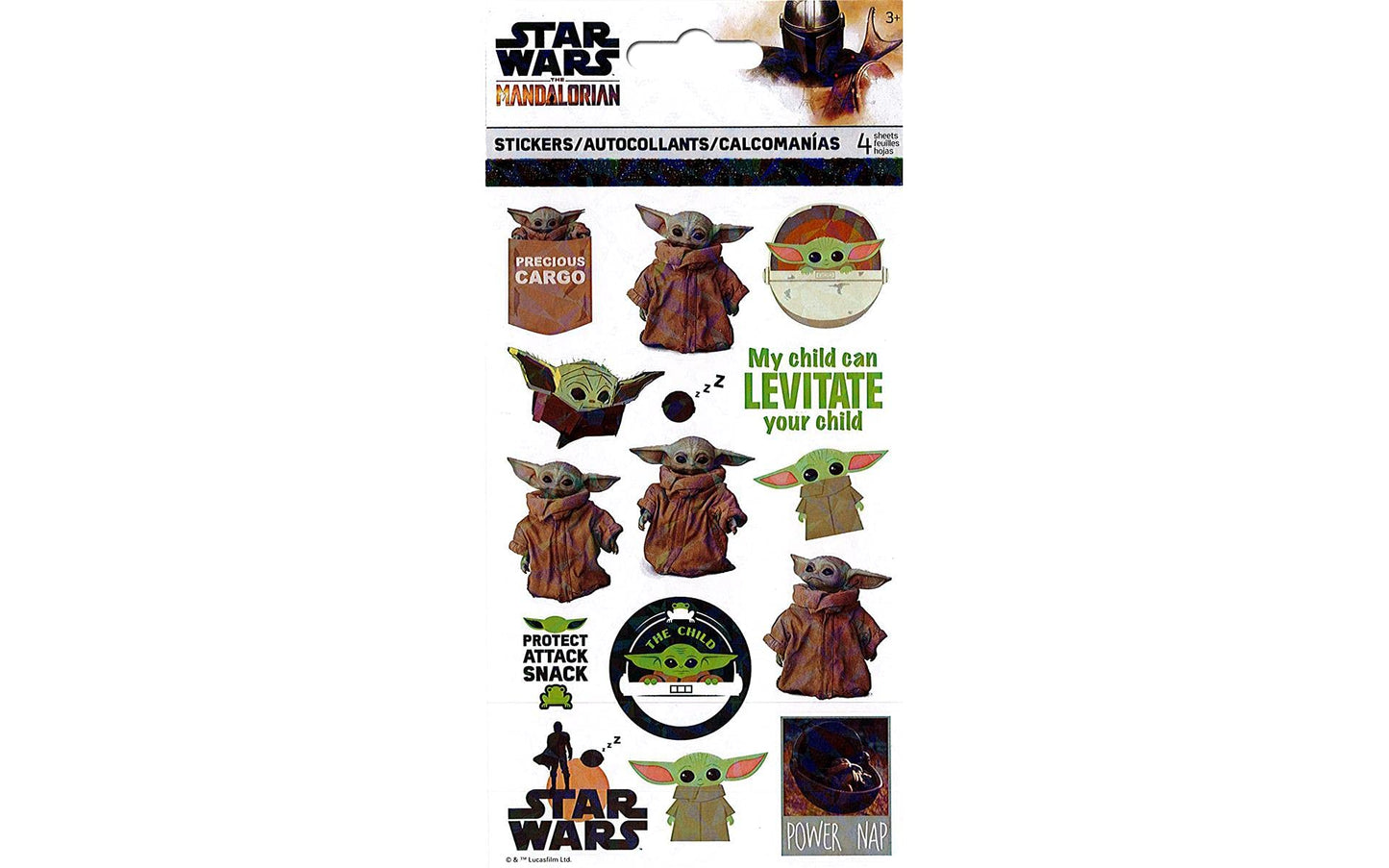Star Wars - The Mandalorian - Baby Yoda, Multi Color