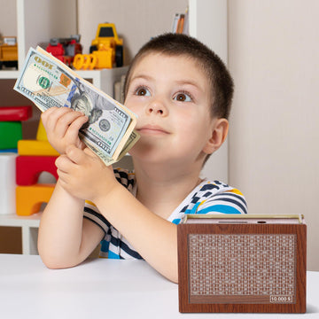 Generic Cash Vault Wooden Savings Box Wooden Money Box With Money Target And Numbers Money Saving Box Savings Challenge Box With