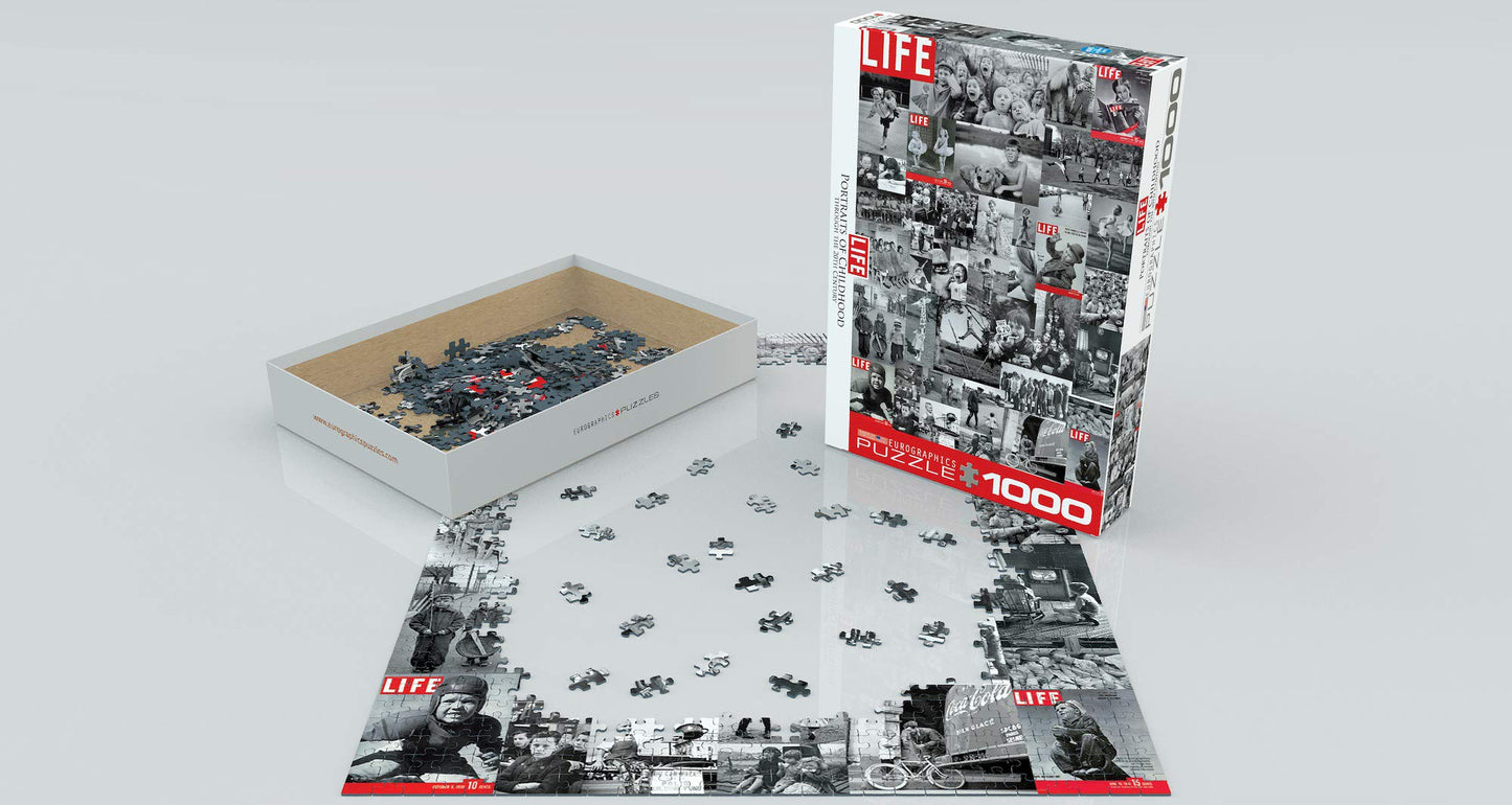 Eurographics Life Portraits Of Childhood Through The 20Th Century 1000-Piece Puzzle