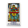 Zoeartcrafts Marseille Tarot Deck - Multicolored Tarot Cards for Beginners - 5"x3"x2"