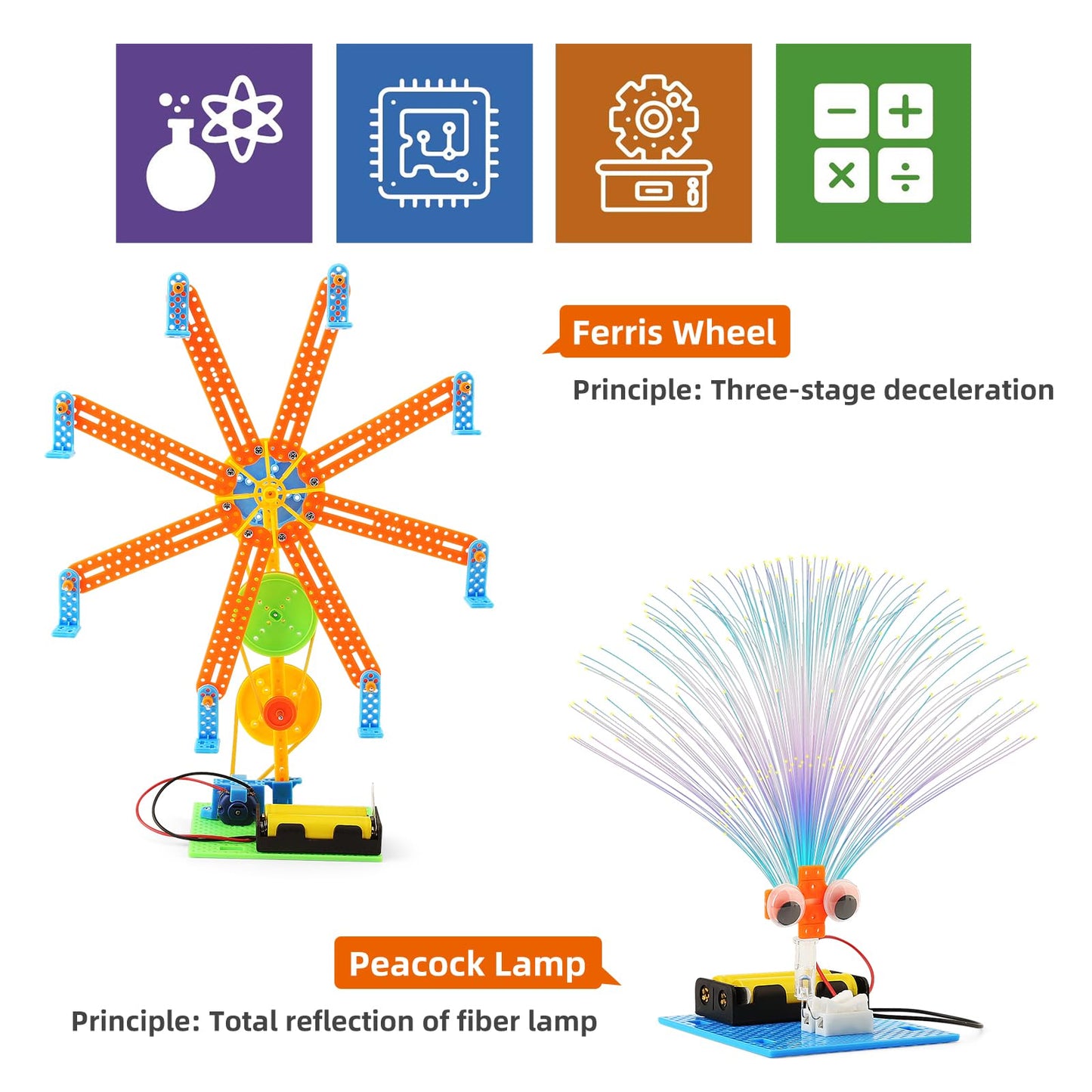 Stem Toys For Girls Age 8-12, Kids Electronic Building Engineering Craft Kits For Boys 6-8, Diy Steam Projects Science Kit 7-9 10-12, Learning Toys For Elementary Gifts For 6 7 8 9 10 12 Year Old Girl