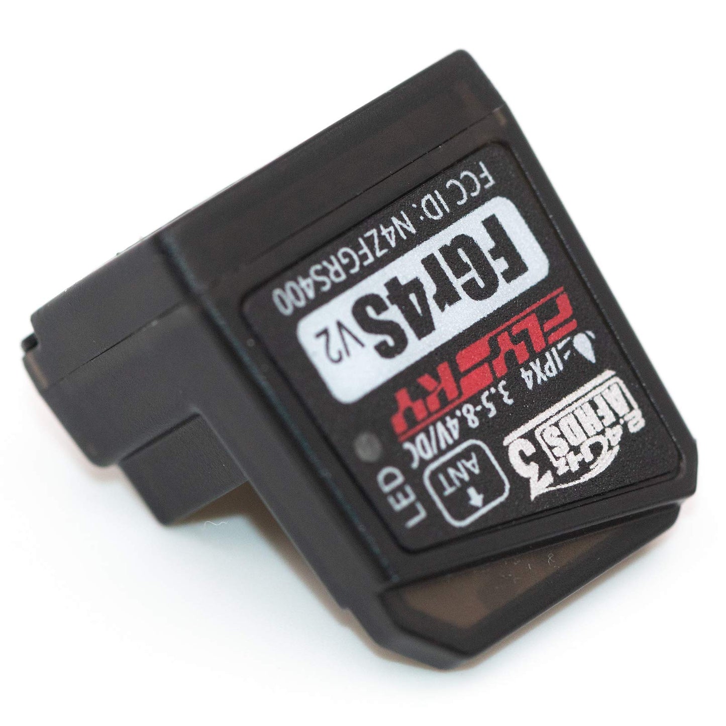 GoolRC Flysky FGr4S V2 Receiver, 2.4GHz 4CH AFHDS 3 Remote Control Receiver Built-in Single Antenna PWM/PPM/I-Bus Output Compati