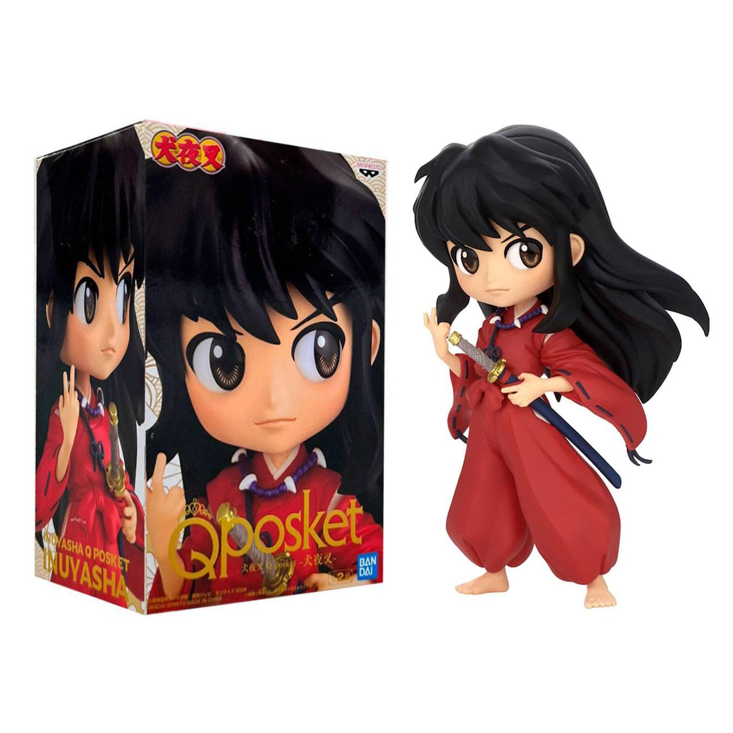 Banpresto Inuyasha Q Posket -Inuyasha-(Ver.B), Multiple Colors (Bp17736)