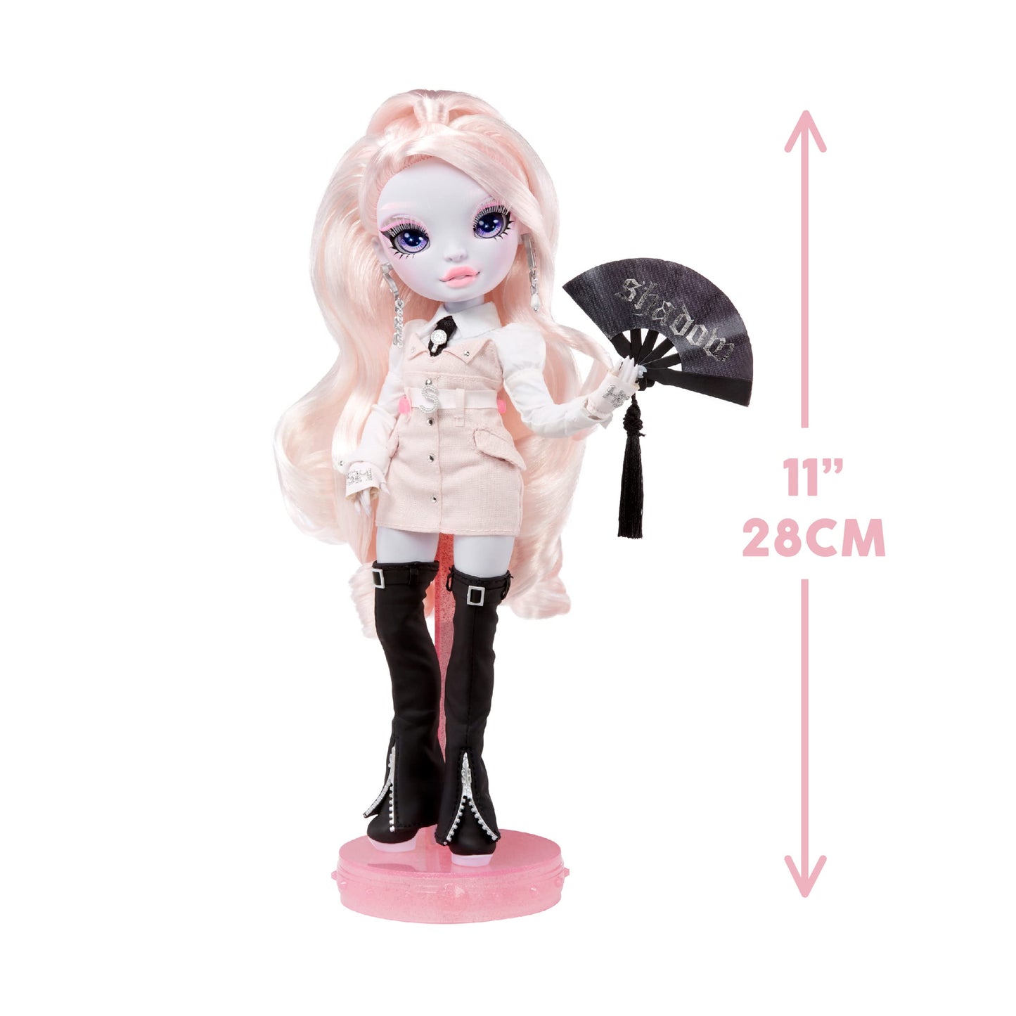 Rainbow High Shadow High Karla Choupette- Pink Fashion Doll. Fashionable Outfit & 10+ Colorful Play Accessories. Great Gift For Kids 4-12 Years Old & Collectors