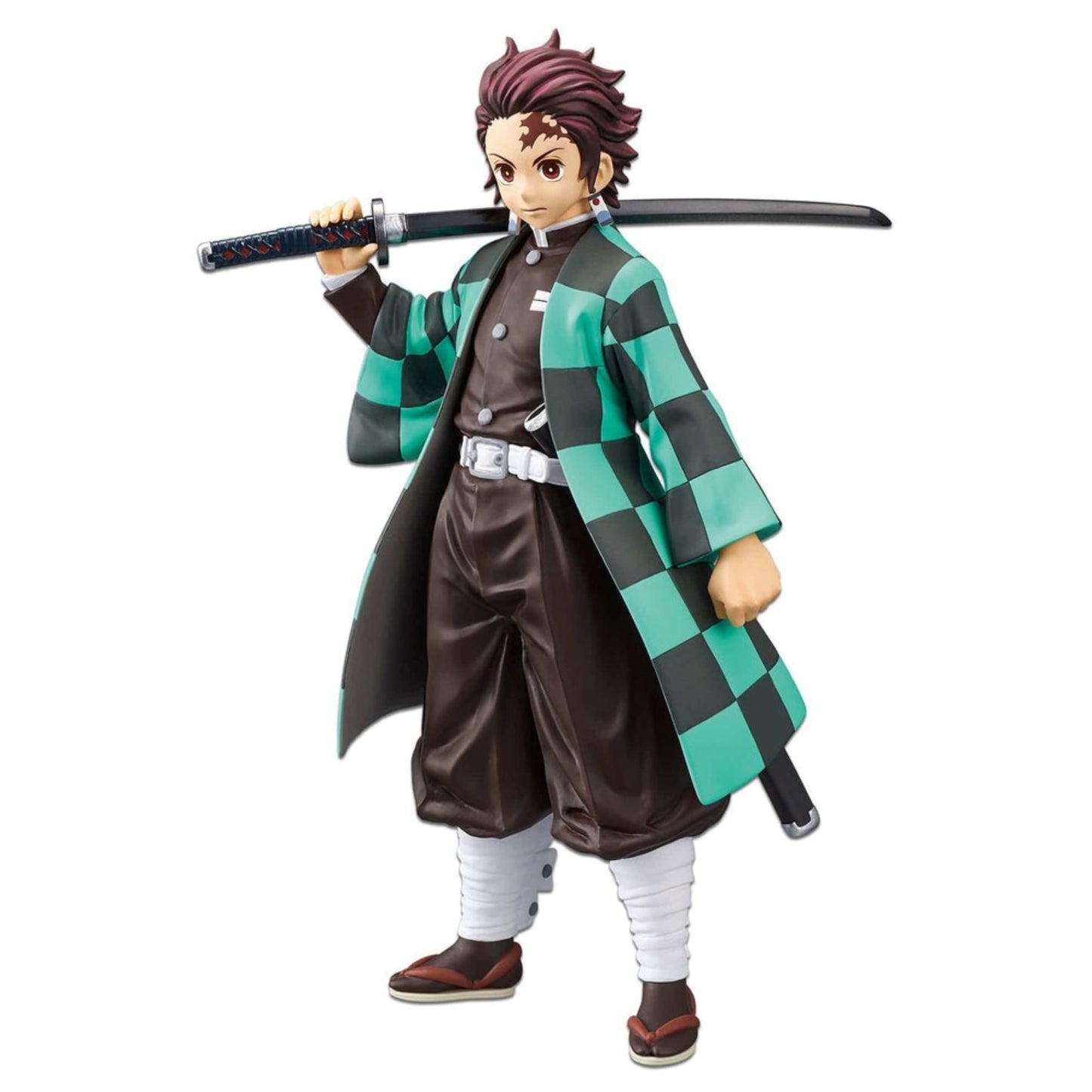 Banpresto 39494 Demon Slayer (Kimetsu no Yaiba) Tanjiro Kamado Figure, Multicolor