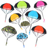LOMIMOS 9pcs Parachute Toy Tangle Free Throw tossing Parachute Outdoor Toss It Up Flying Paratrooper Toy Hand Army Soldier for Children Kid Party Favor