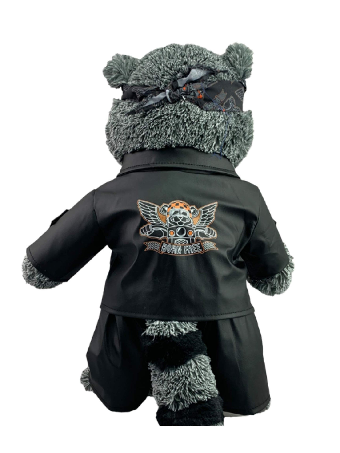 Biker Outfit Teddy Bear Clothes Fits Most 14'' - 18'' Build-A-Bear And Make Your Own Stuffed Animals