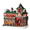 Lemax Santa'S Reindeer Stables, Battery Operated (4.5V) #25926