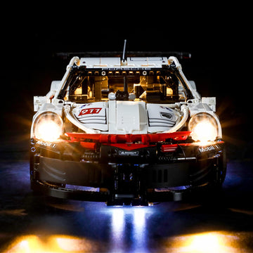 Briksmax Led Lighting Kit For Technic Porsche 911 Rsr - Compatible With Lego 42096 Building Blocks Model- Not Include The Lego S