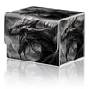 Card Game Storage Box TCG Deck Box MTG Card Box Organizer Trading Card Case Commander Deck Box TCG Card Storage Box Magnetic Closure Creative Pattern Up to 200 Cards Cool Dark Dragon