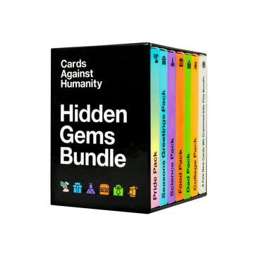Cards Against Humanity: Hidden Gems Bundle  6 Cool Themed Packs + 10 All-New Cards