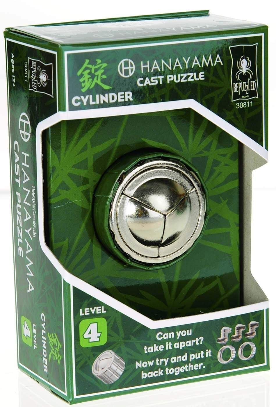 University Games Hanayama Cast Puzzles-Cylinder Level 4