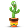 Ymltp Talking And Dancing Cactus Toy, Mimics Sounds, Plays 120 English Nursery Songs, Usb Rechargeable, Soft Plush, Led Lights,
