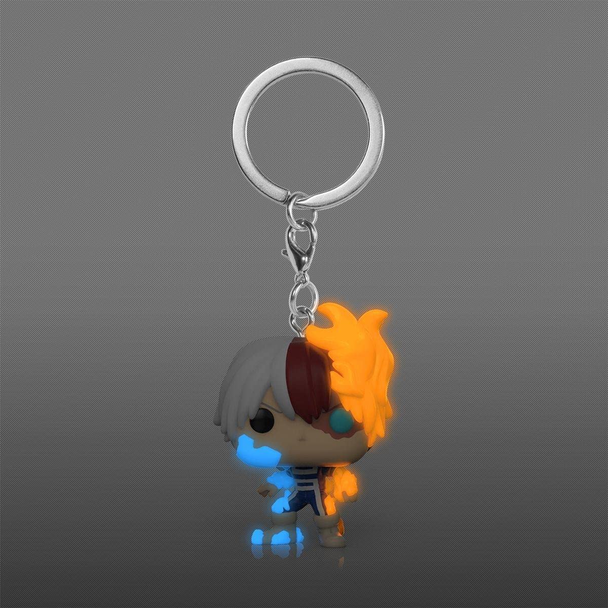Funko My Hero Academia Shoto Todoroki (Gitd) Pocket Pop Keychain (Aaa Anime Exclusive)