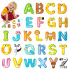 Magnetic Letters for Toddlers, 26PCS Cute Animal Alphabet Magnets Letters Learning Toys for Toddlers 3+ Uppercase ABC Magnets fo