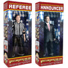 Ultimate Talking Wrestling Referee & Ring Announcer Action Figures For Wrestling Figures