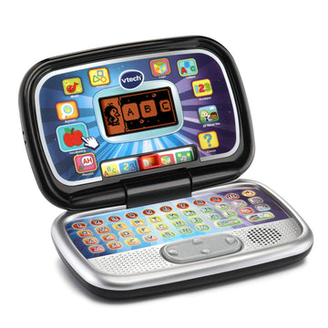 VTech Play Smart Preschool Laptop - Black, 9.3" x 2.2" x 6.2", Plastic, Model 80-196340