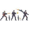 G.I. Joe Cobra Viper Officer & Vipers Figures, 6" Multicolor, Plastic, F4559, Multiple Accessories