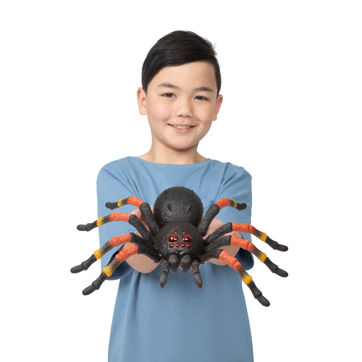 Robo Alive Giant Tarantula By Zuru Battery-Powered Robotic Interactive Electronic Spider That Moves And Crawls, Comes With Web Slime, Prankst Toys For Boys, Kids, Teens
