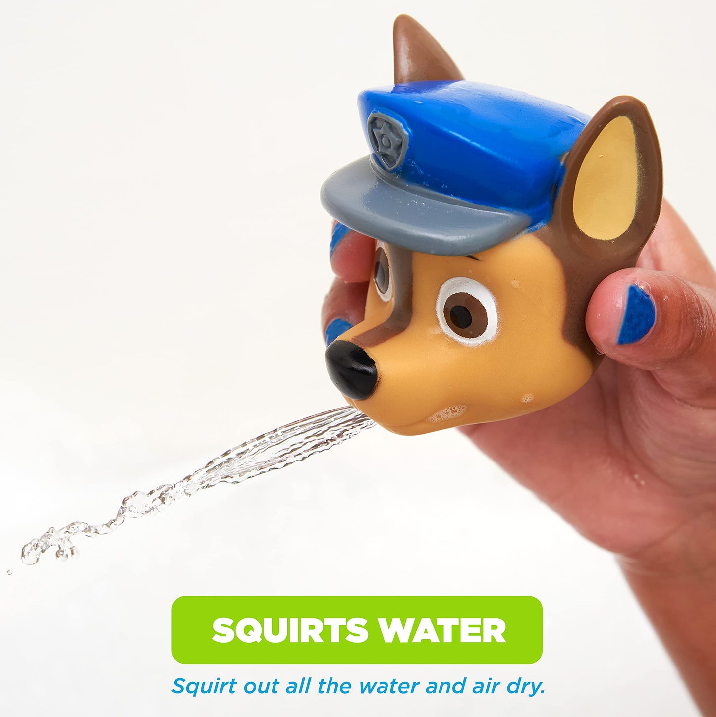 Ginsey Nickelodeon'S Paw Patrol Bath Squirters, Pvc, Paw Patrol Bath Toy Set, Multicolor, 4-Piece, Kid