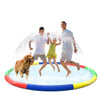 Odosola 10.5 Ft Large Splash Pad For Kids Ages 4-8, Non-Slip Baby Splash Pads For Toddlers, Oversized Kids Sprinklers For Yard,