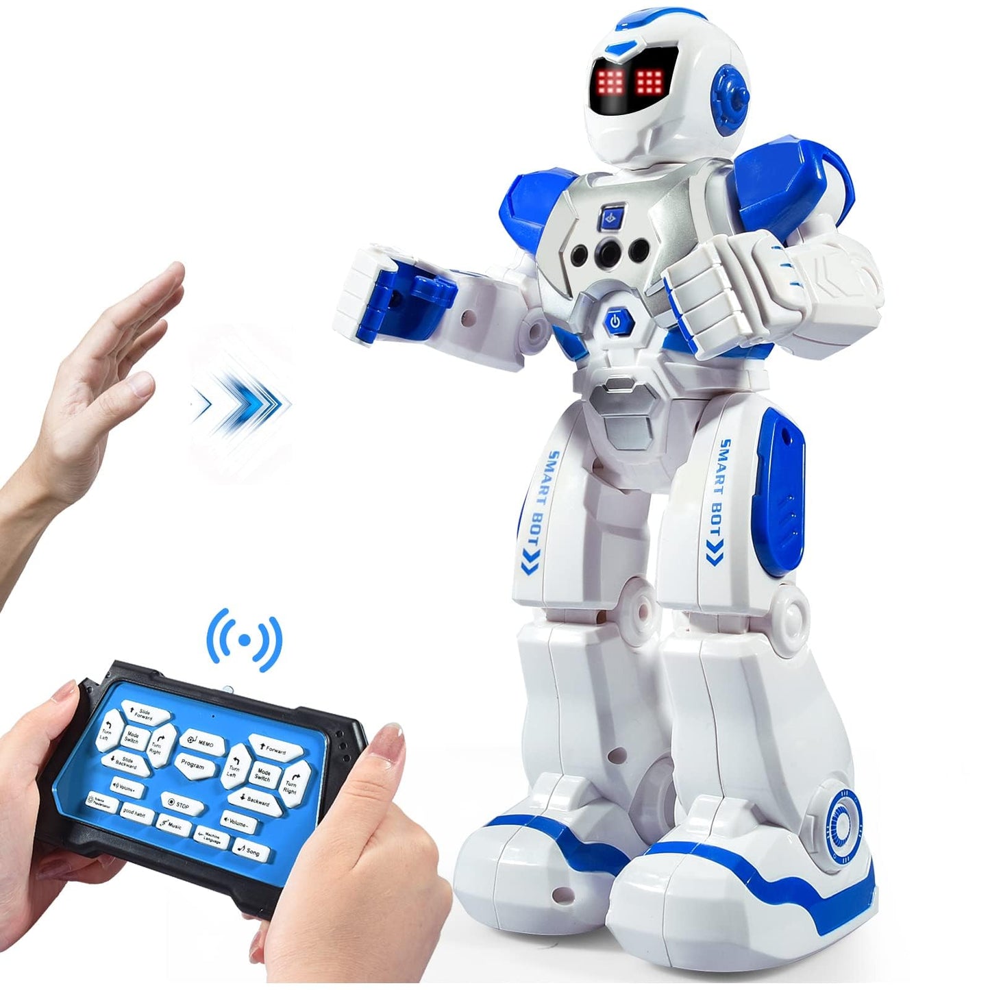 Zosam Remote Control Robot for Kids Intelligent Programmable Robot with Infrared Controller Toys, Dancing, Singing, Moonwalking
