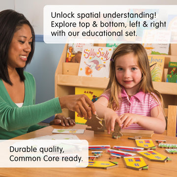 Excellerations Spatial Relations Playset - Cardstock - Model HOWCLOSE - Engaging Educational Toy for Kids