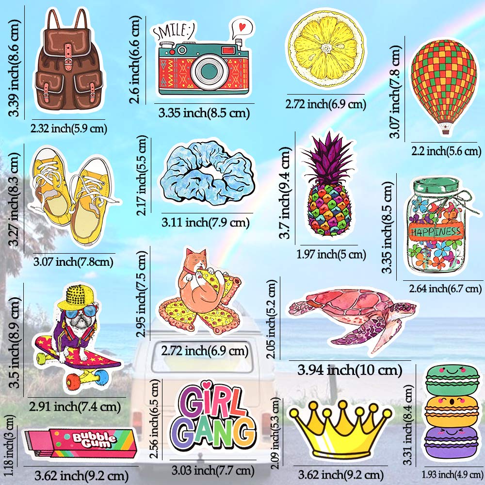 Qtl Vsco Stickers For Teen Girls Cute Stickers For Hydroflask Waterproof Stickers For Tween Girls Laptop Stickers For Teen Girls