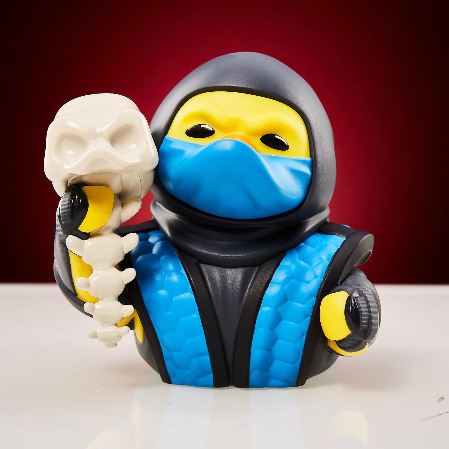 TUBBZ First Edition Sub-Zero Collectible Vinyl Rubber Duck Figure - Official Mortal Kombat Merchandise - Fighting Action TV, Mov
