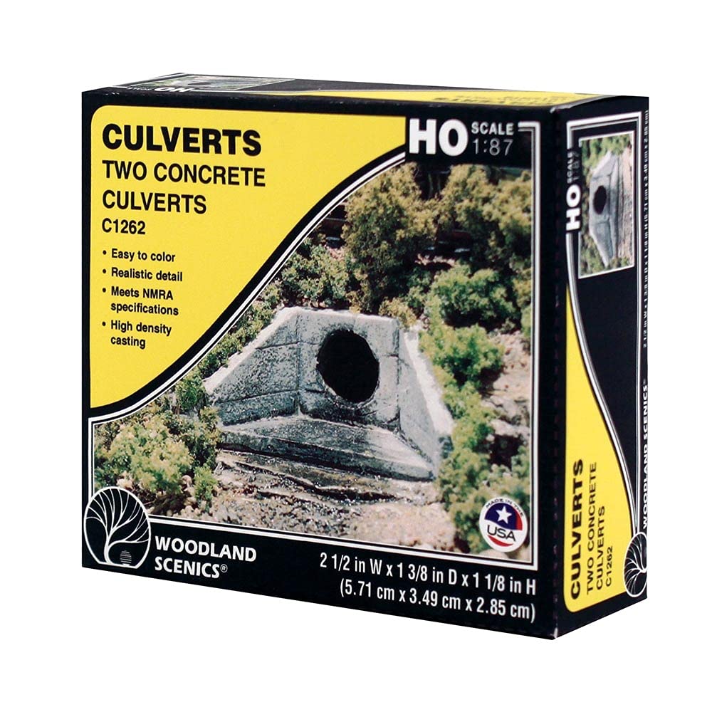 Woodland Scenics Concrete Ho Culverts
