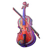 Wentufin - 150 Pieces Wooden Jigsaw Puzzles For Adults Large Size Wood Cut Puzzles Violin Wooden Jigsaw Puzzles Gift For Christm