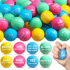 Liliful 48 Pieces Motivational Stress Balls Bulk for mature-themeds Fidget Toys Inspirational Squeeze Balls Valentine's Day Employee Appreciation Gift mature-themed Goodie Bag Stuffer 2.2 Inch(Macaron Color)