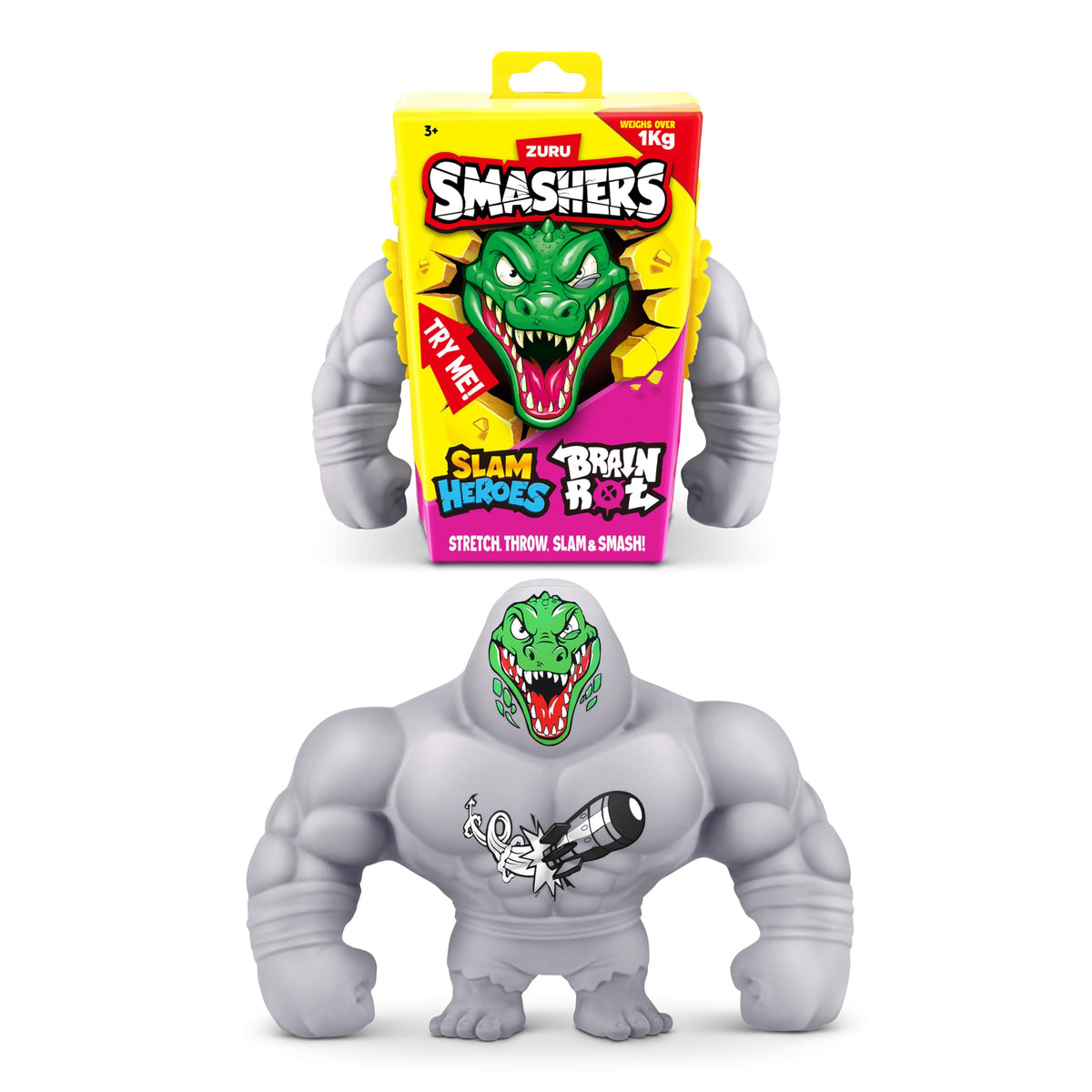 Smashers SLAM Heroes (Bombardino Crocodilo) by ZURU