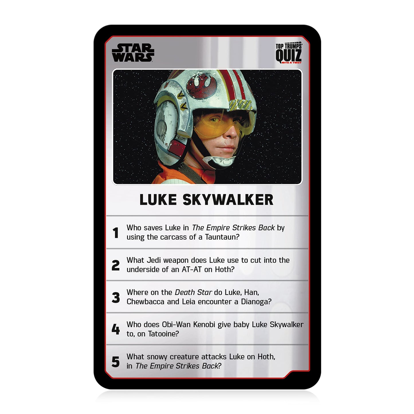 Top Trumps Star Wars Quiz Games - Trivia Quiz - Kids Games - Great Travel Games And Road Trip Games - Trivia Outdoor Games - Family Games For Kids And Adults 2+ Players