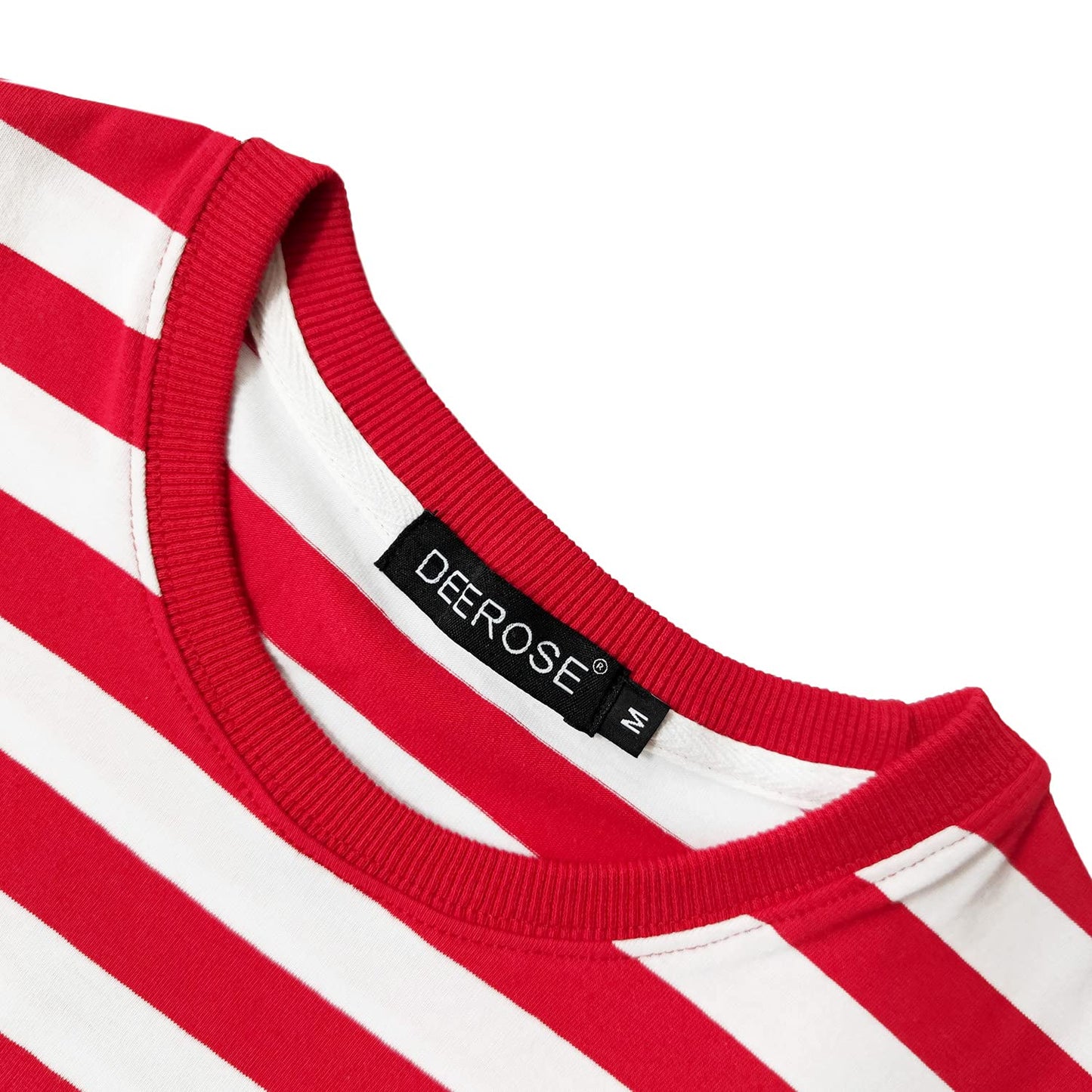 Boys Red White Striped Shirt Girls Waldo Costume Kids Summer Short Sleeve Crewneck Tee Top 13-14 Years
