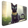 AI Painting TCG Playmat - MTG Trading Card Game Mat 24x14 Inches enhanced MTG Playmat - The Perfect Companion for Intense Card Battles - Fantasy Dark Vampire Lotus-090