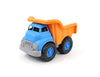 Green Toys Dump Truck, Blue/Orange - Pretend Play, Motor Skills, Kids Toy Vehicle. No BPA, phthalates, PVC. Dishwasher Safe, Rec