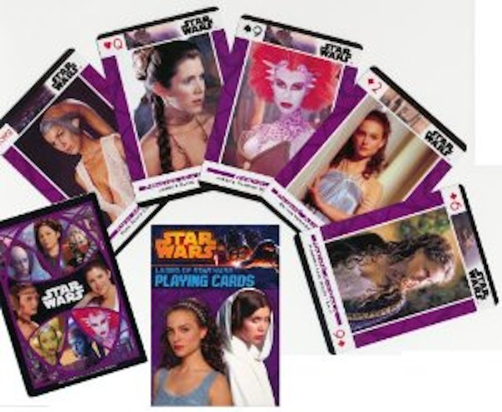 Ladies Of Star Wars Poker Playing Cards - 1 Deck