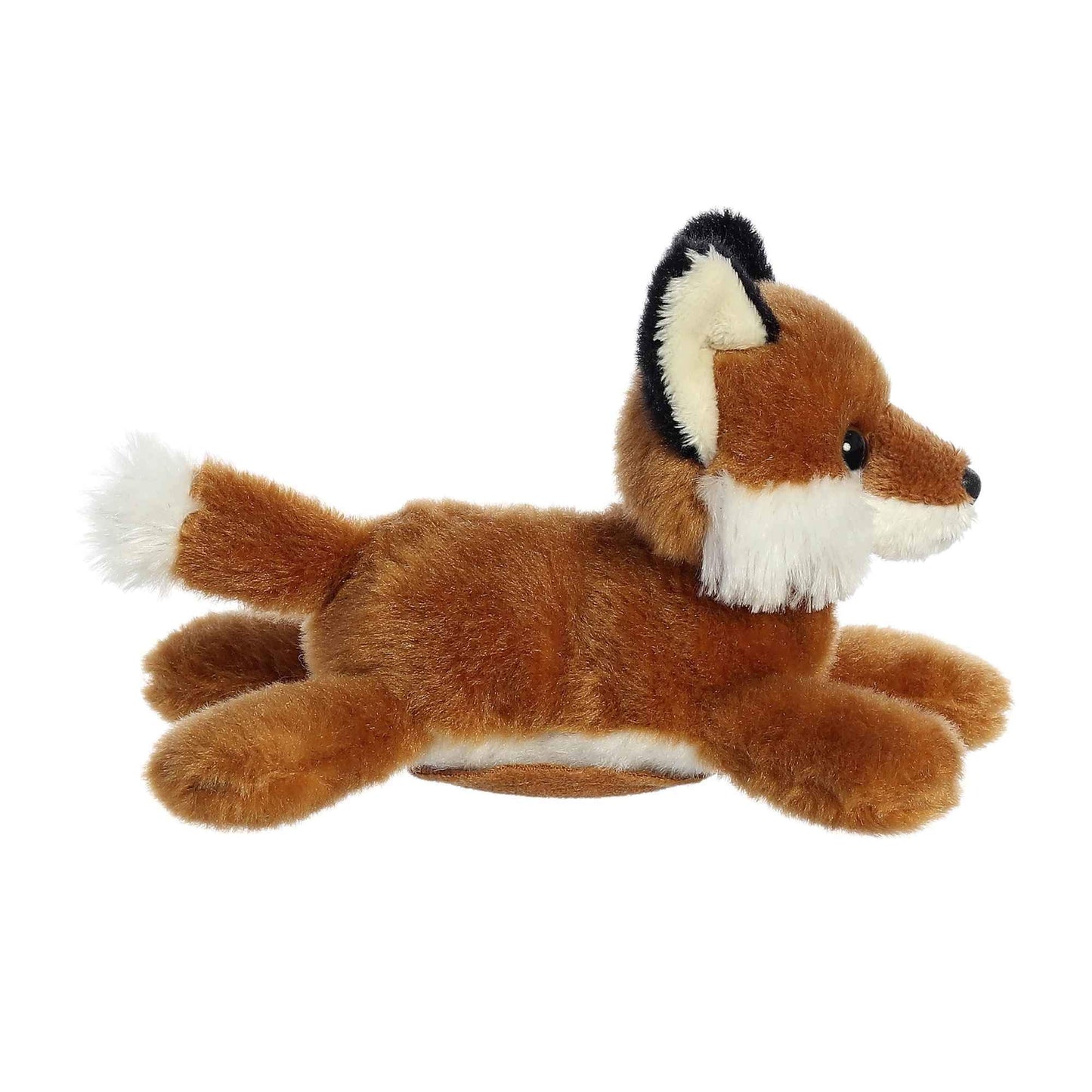 Aurora® Adorable Shoulderkins™ Maple Fox™ Stuffed Animal - On-The-Go Fun - Interactive Play - Brown 6 Inches