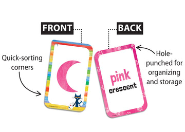 Teacher Created Resources Pete The Cat Shapes & Colors Flash Cards (Ep62067), Ors Flash Cards
