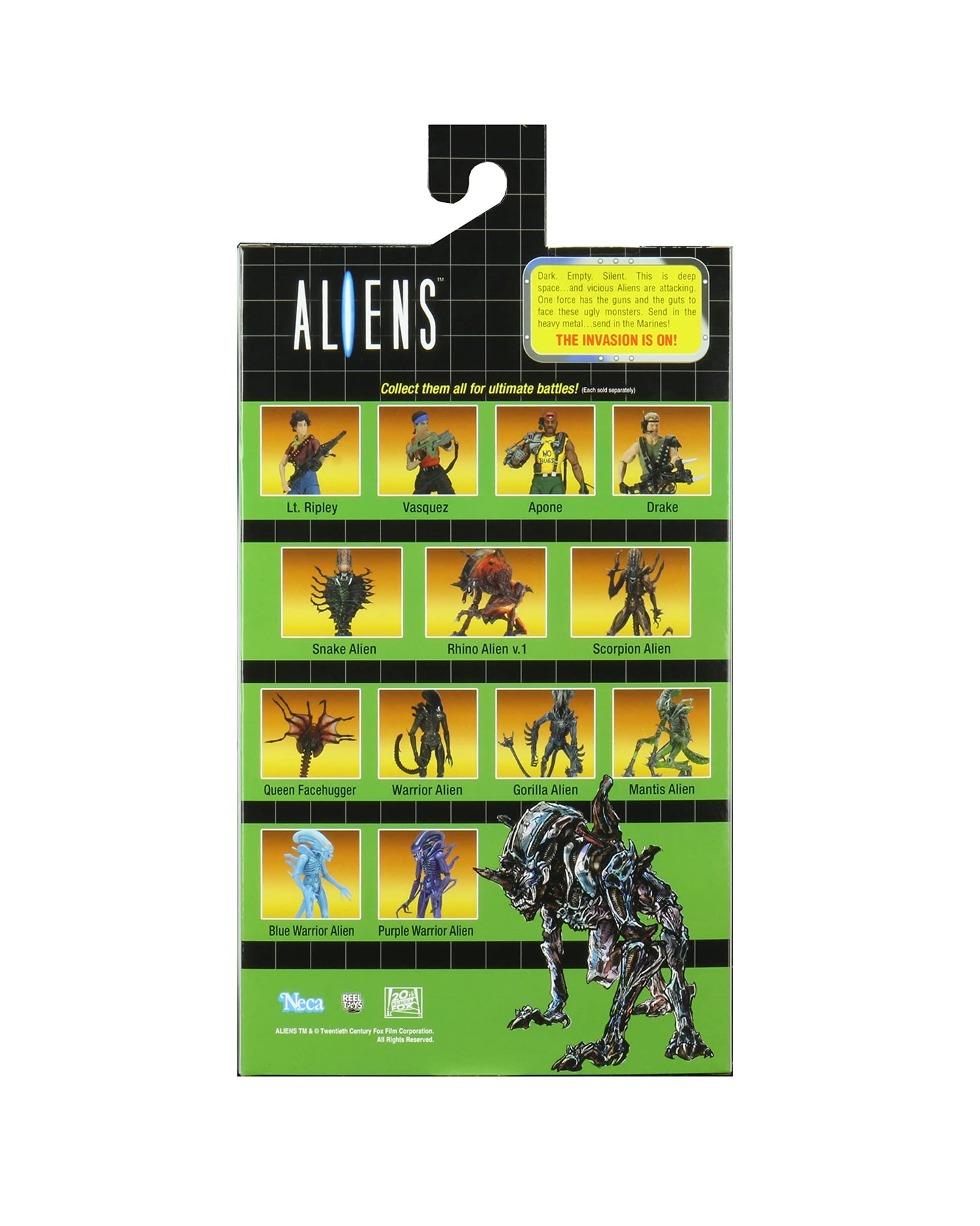 Alien - Ultimate Rhino Alien (Kenner Tribute) Version 2 - 7' Scale Action Figure